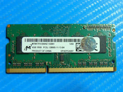 Dell 5558 SO-DIMM Micron 4GB 1Rx8 Memory PC3L-12800S-11-13-B4 MT8KTF51264HZ-1G6N 