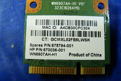 HP Pavilion 14-f020us 14" Genuine Laptop Wireless WIFI Card 675794-001 AR5B125 HP