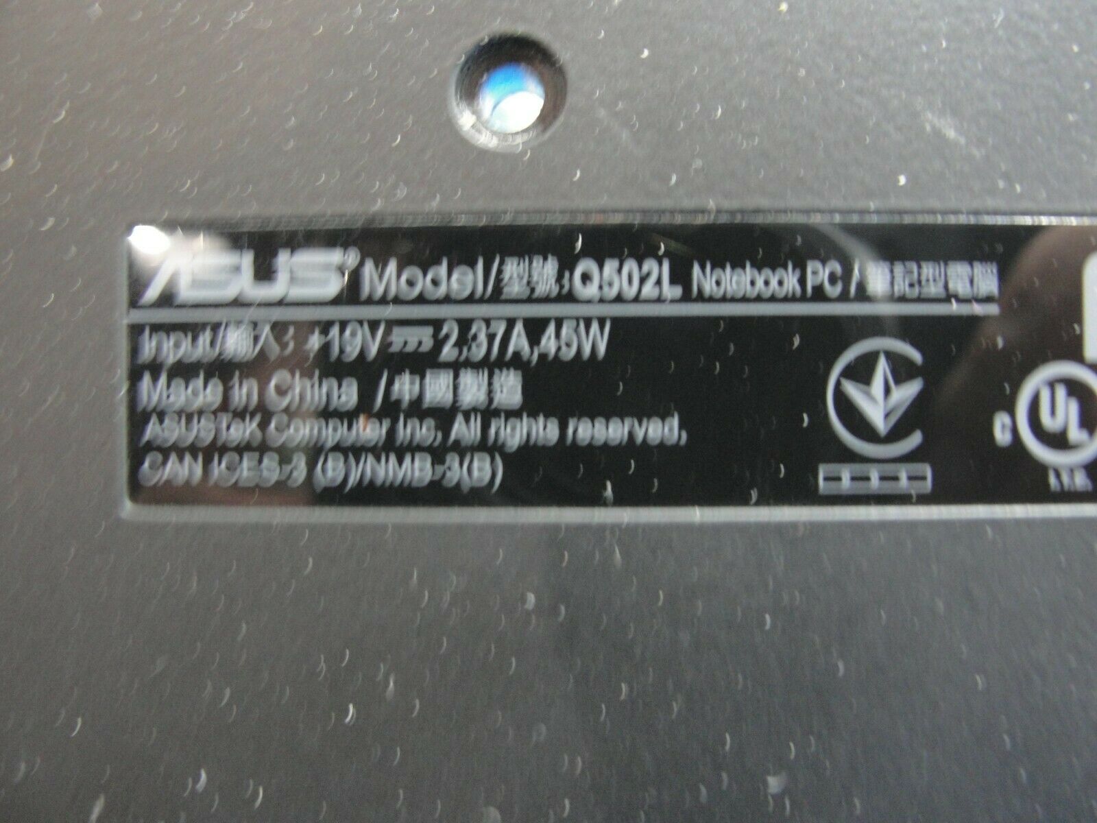 Asus Q502LA-BBI5T12 15.6