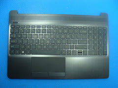 HP 15.6" 15-dw0038wm Genuine Palmrest w/Touchpad Keyboard AP2H8000500