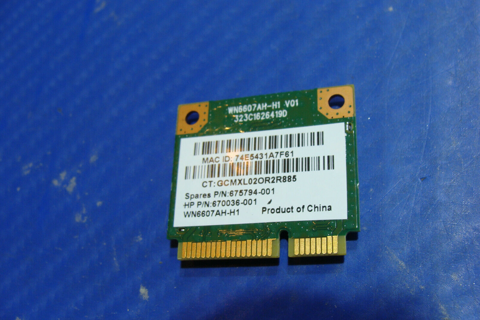 HP ENVY 6z-1000 15.6” Genuine Laptop Wireless WiFi Card AR5B125 670036-001 HP