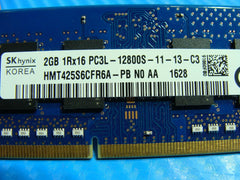 Dell 3558 SK hynix 2GB 1Rx16 SO-DIMM Memory RAM PC3L-12800S HMT425S6CFR6A-PB - Laptop Parts - Buy Authentic Computer Parts - Top Seller Ebay