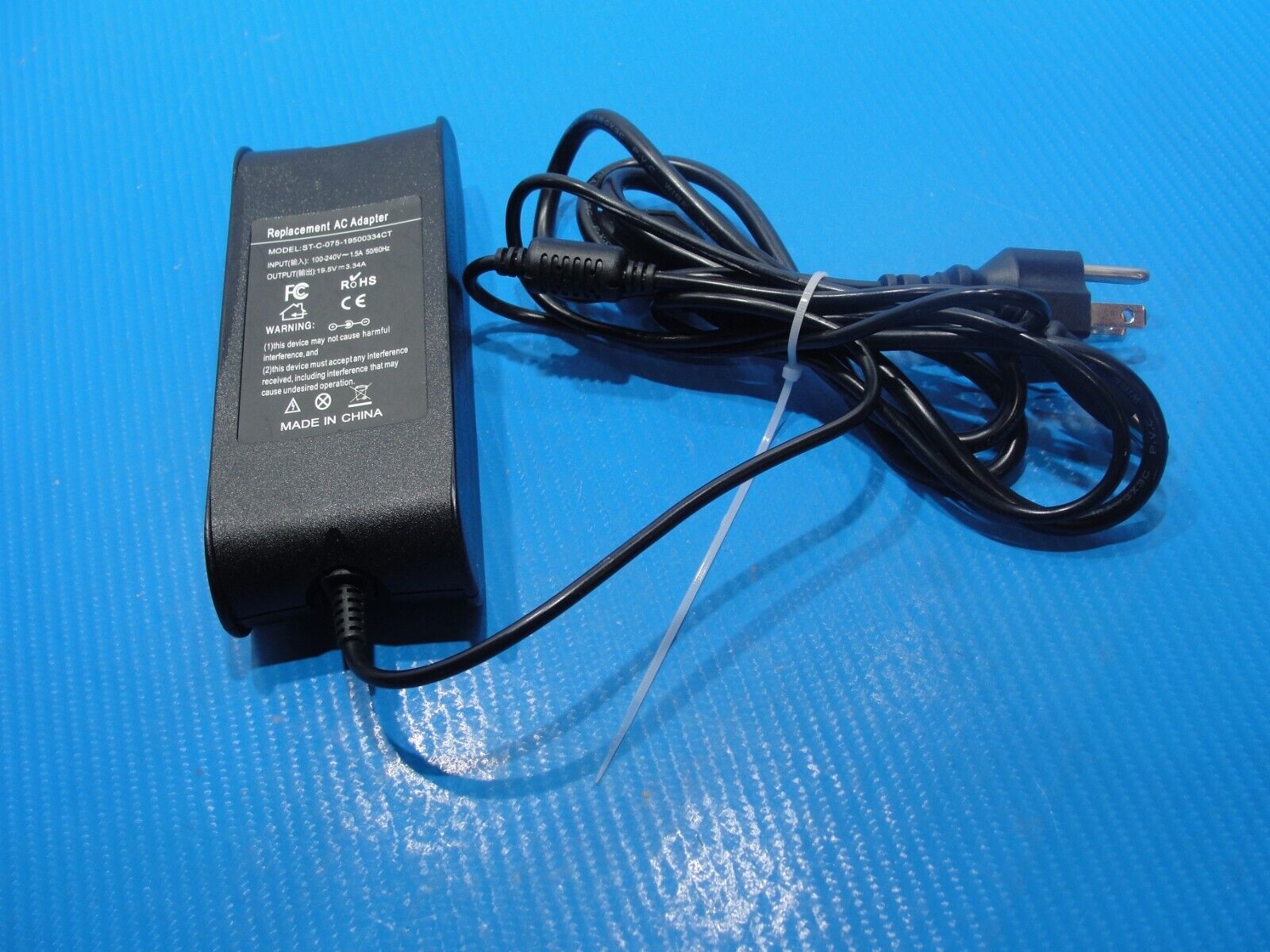 Laptop AC Power Adapter Charger 19.5V 3.34A 65W ST-C-075-19500334CT