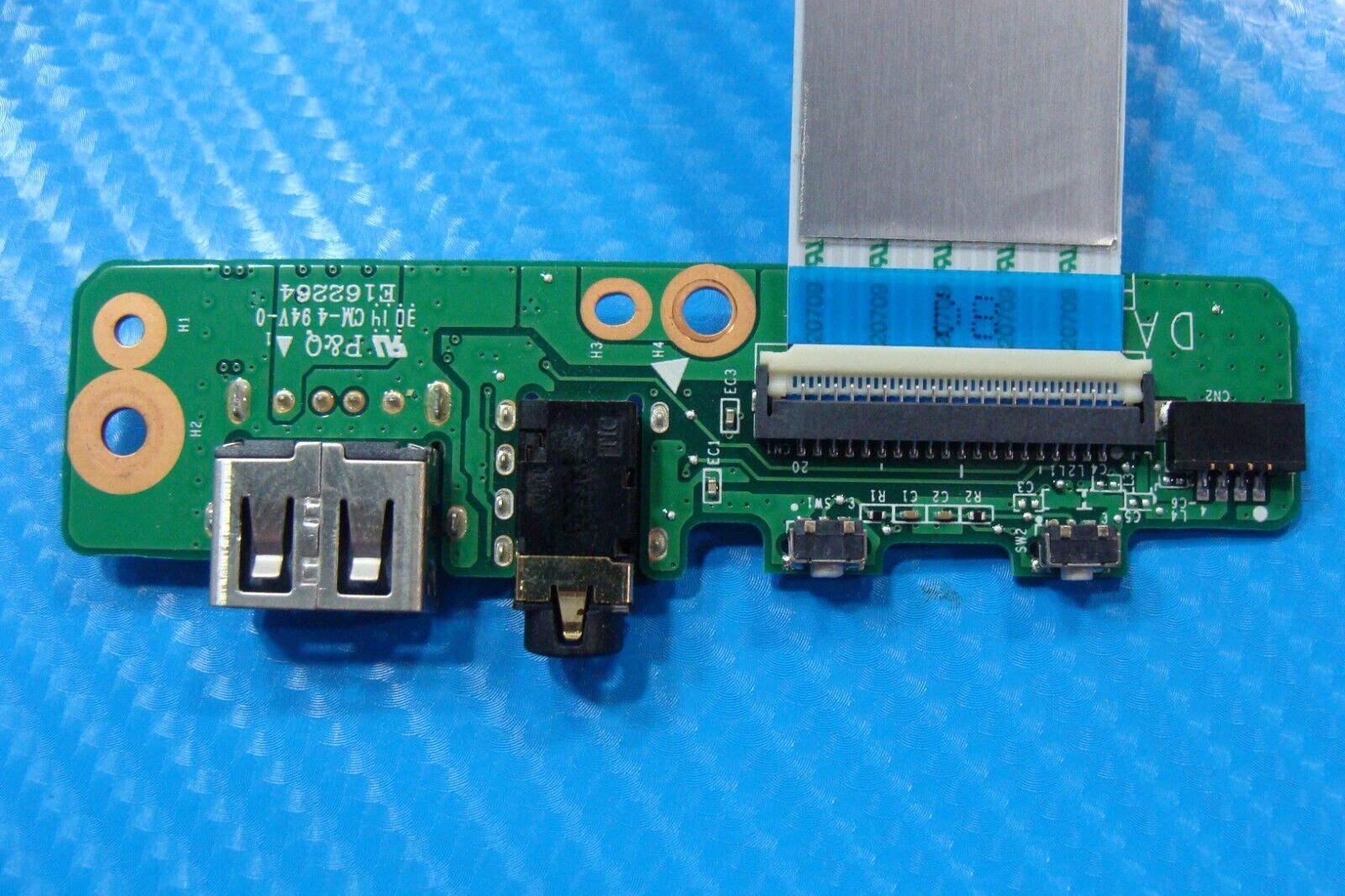 HP Envy x360 15.6” 15-u011dx OEM Laptop USB Audio Port Board w/Cable 33Y61AB0010