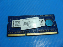 HP 17-e019dx Kingston 4GB 1Rx8 PC3L-12800S Memory RAM SO-DIMM 9995417-E25.A00G