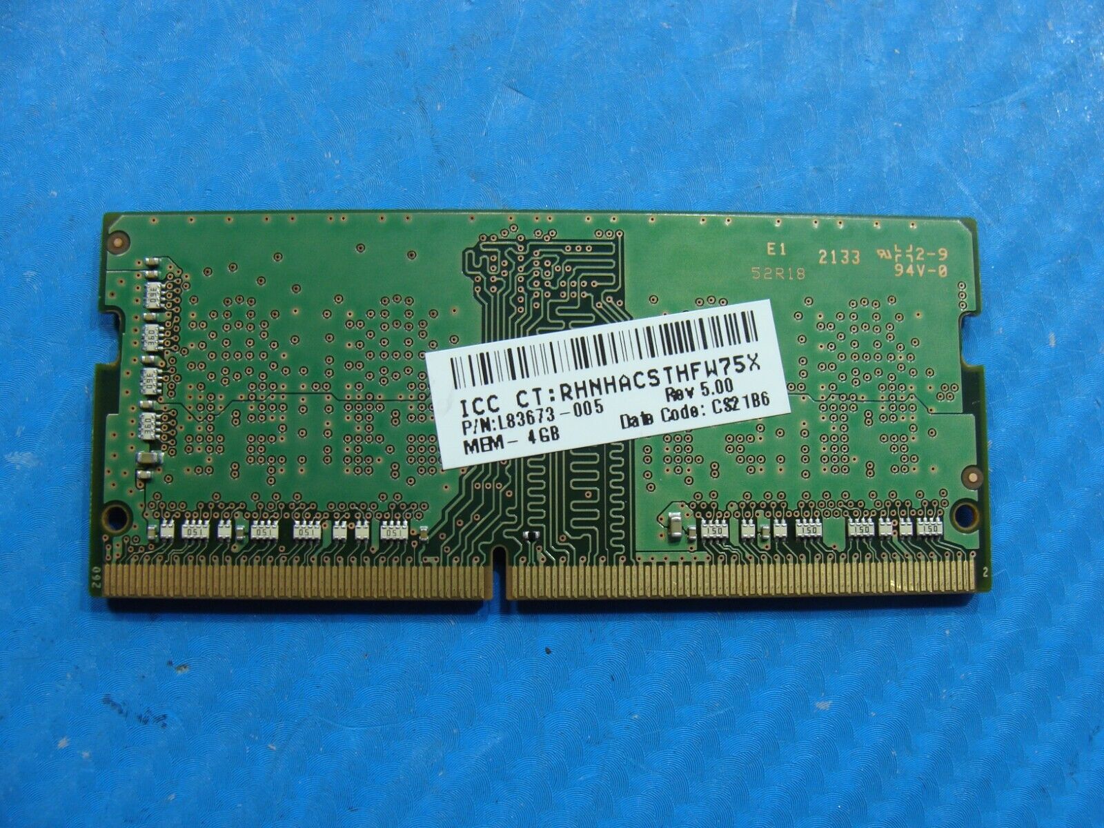 Dell G3 15 3579 So-Dimm Samsung 4GB 1Rx16 Memory RAM PC4-3200AA M471A5244CB0-CWE