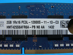 HP 17-f053us SK Hynix 2GB 1Rx16 PC3L-12800S SO-DIMM Memory RAM HMT425S6AFR6A-PB SK Hynix