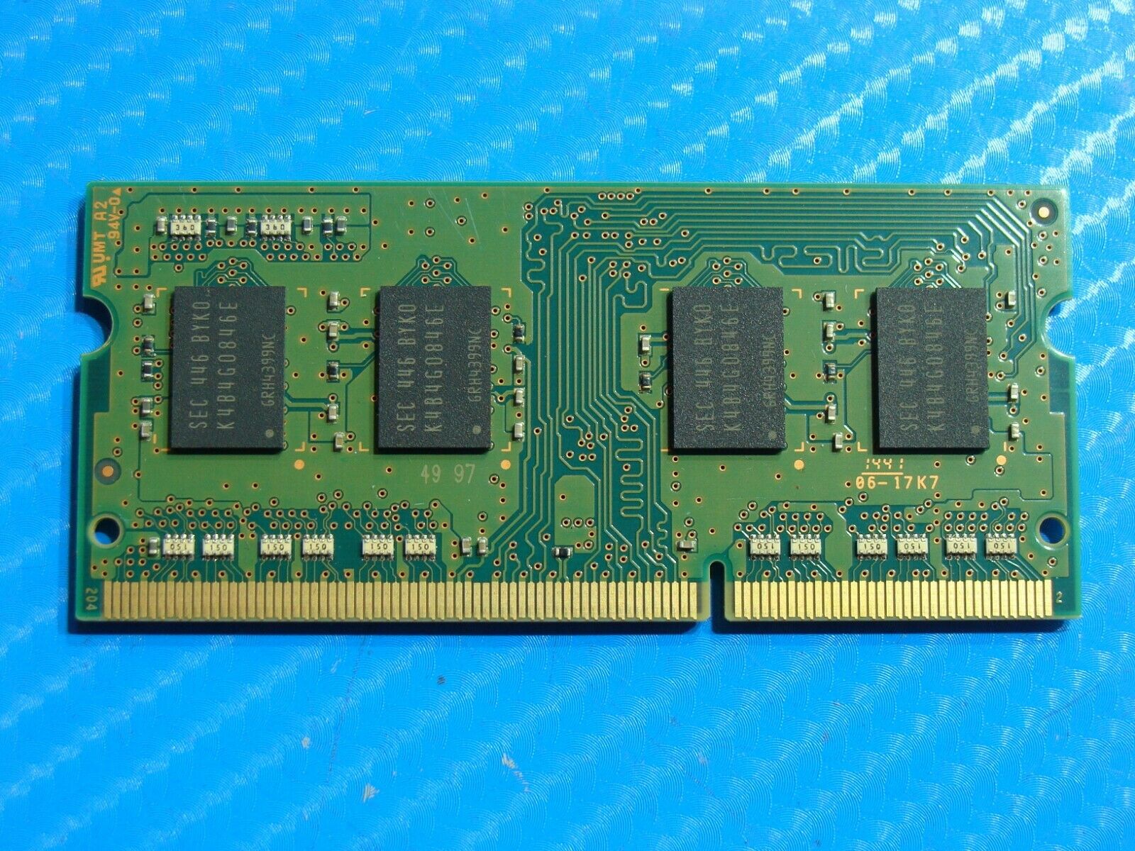 Dell 15 5558 Samsung 4GB 1Rx8 Memory SO-DIMM PC3L-12800S M471B5173EB0-YK0 