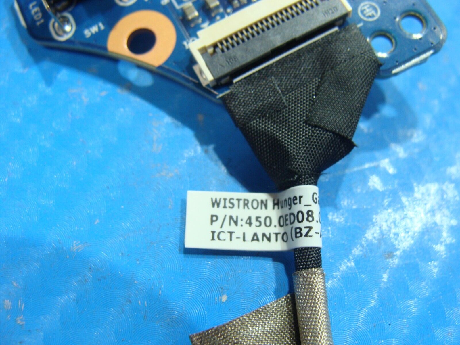 HP Envy x360 15.6” 15m-cn0011dx USB Power Button Board w/Cable 448.0ED01.0011