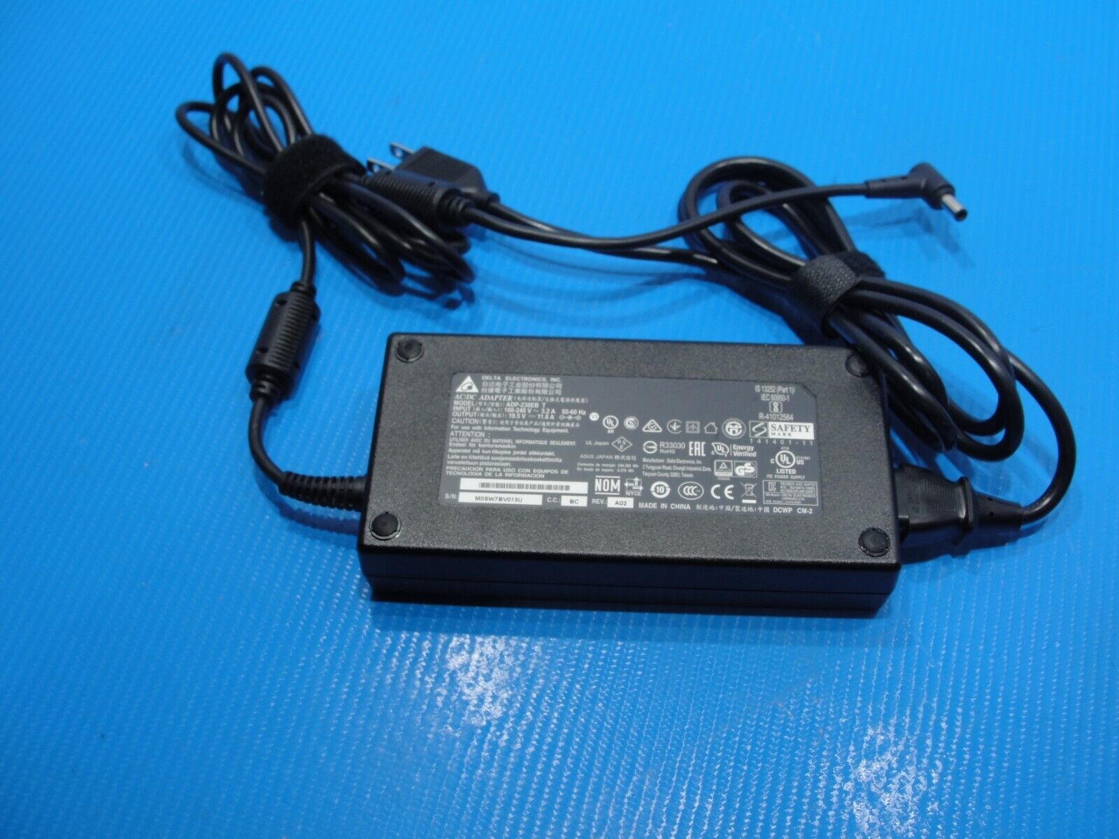 Genuine Delta AC Power Adapter Charger 19.5V 11.8A 230W ADP-230EBT  ASUS GL503V