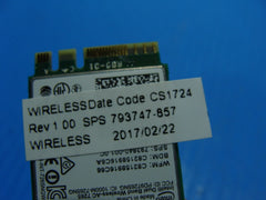 HP Envy 15-as020nr 15.6" Genuine Laptop Wireless WiFi Card 7265NGW 793840-001