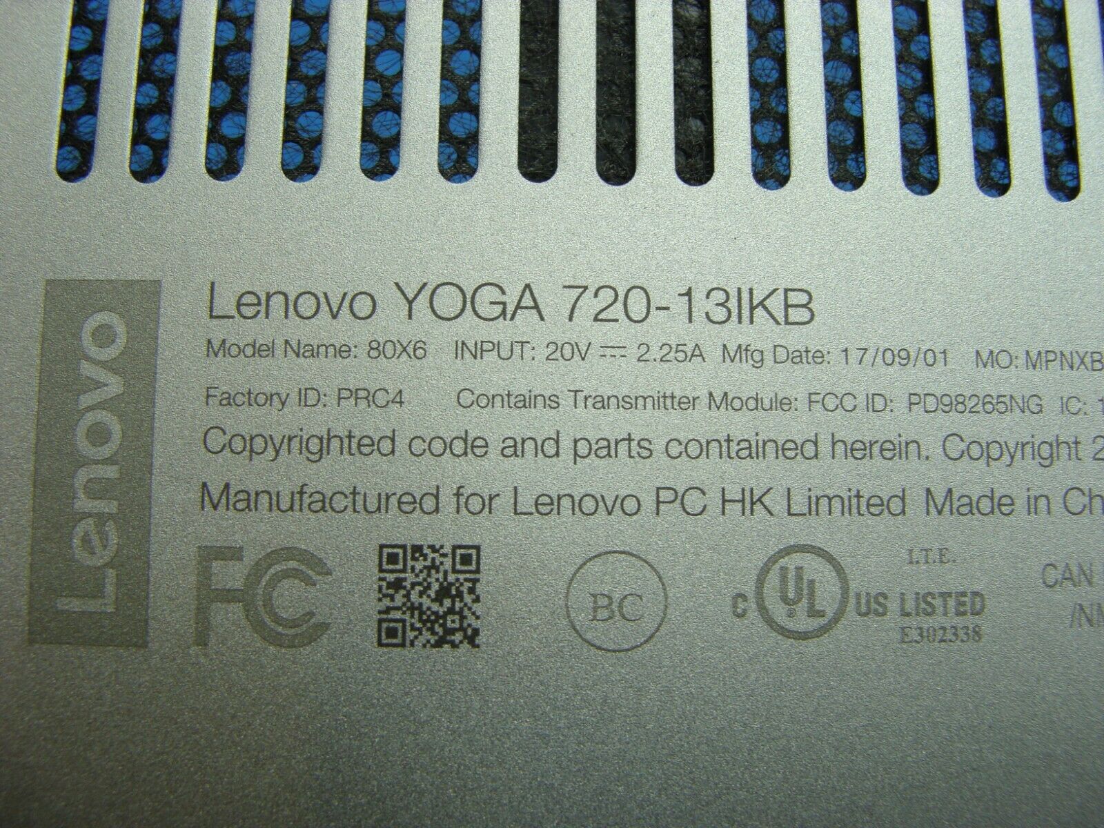 Lenovo Yoga 720-13IKB 13.3