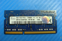 Toshiba P55W So-Dimm SK Hynix 4GB Memory pc3l-12800s-11-13-B4 hmt451s6bfr8a-pb 