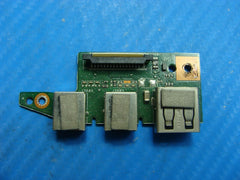 Asus A55A Series 15.6" Genuine Laptop USB Audio Port Board 69N0M7B10G01-01 