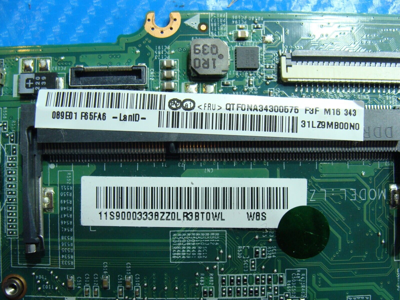 Lenovo IdeaPad U430 Touch i5-4200U 1.6GHz Motherboard DA0LZ9MB8F0 90003338 AS IS