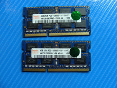 Asus Q400A-BHI7N03 Hynix 8GB 2x4GB Memory RAM SODIMM PC3-12800S HMT351S6EFR8C-PB