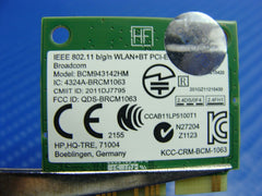 HP Stream 11-d010wm 11.6" Genuine WiFi Wireless Card BCM943142HM 752597-001 HP