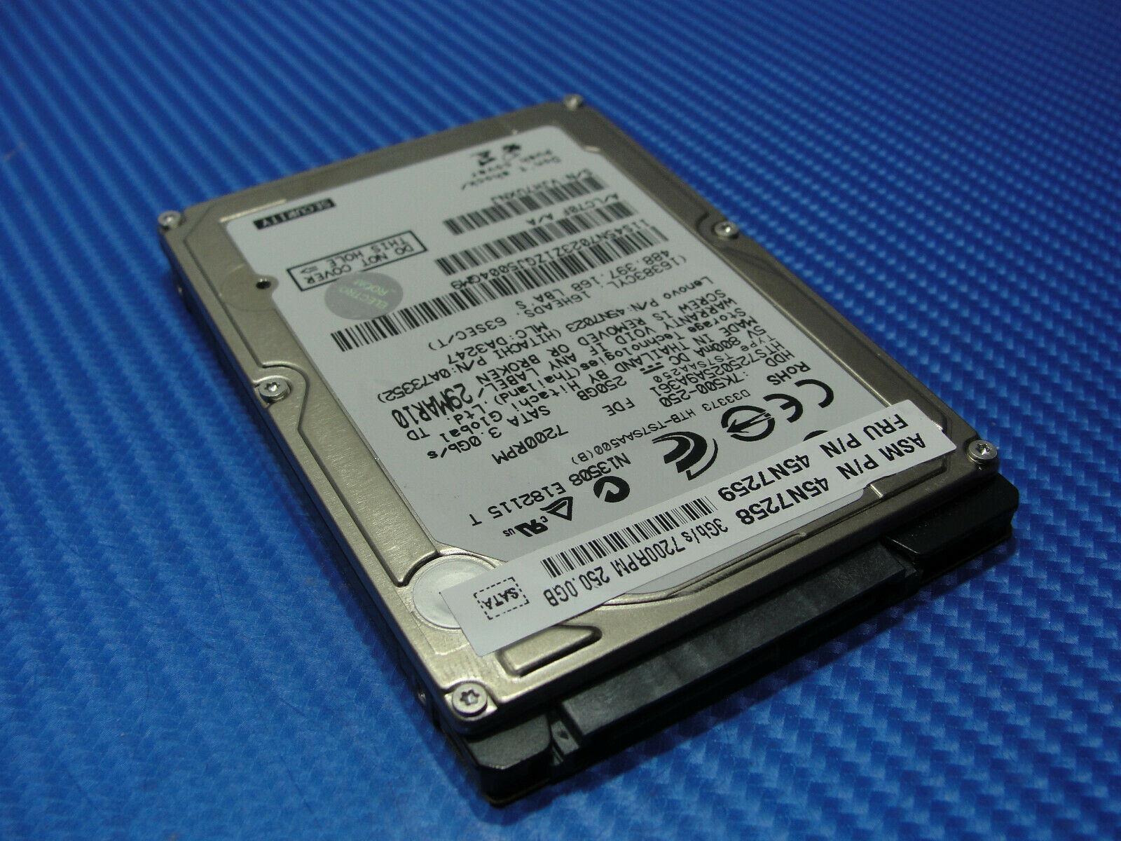 Lenovo T520 Hitachi 250GB 7200RPM SATA 2.5