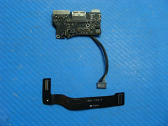 MacBook Air A1466 13" 2015 MJVE2LL/A Left I/O Assembly w/Cables 923-0439 #7 