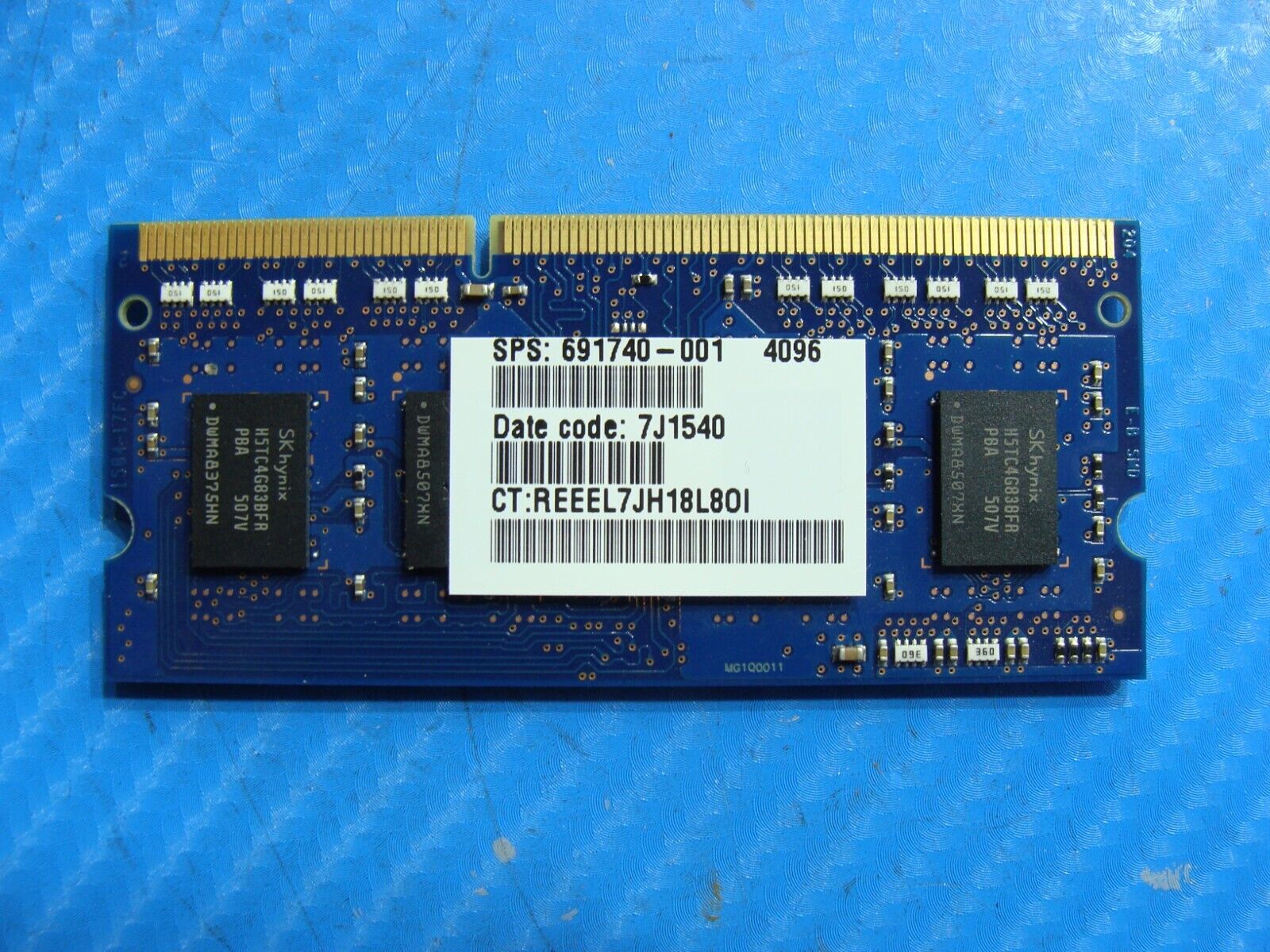 HP 15 G2 SK Hynix 4GB 1Rx8 PC3L-12800S SO-DIMM Memory RAM HMT451S6BFR8A-PB