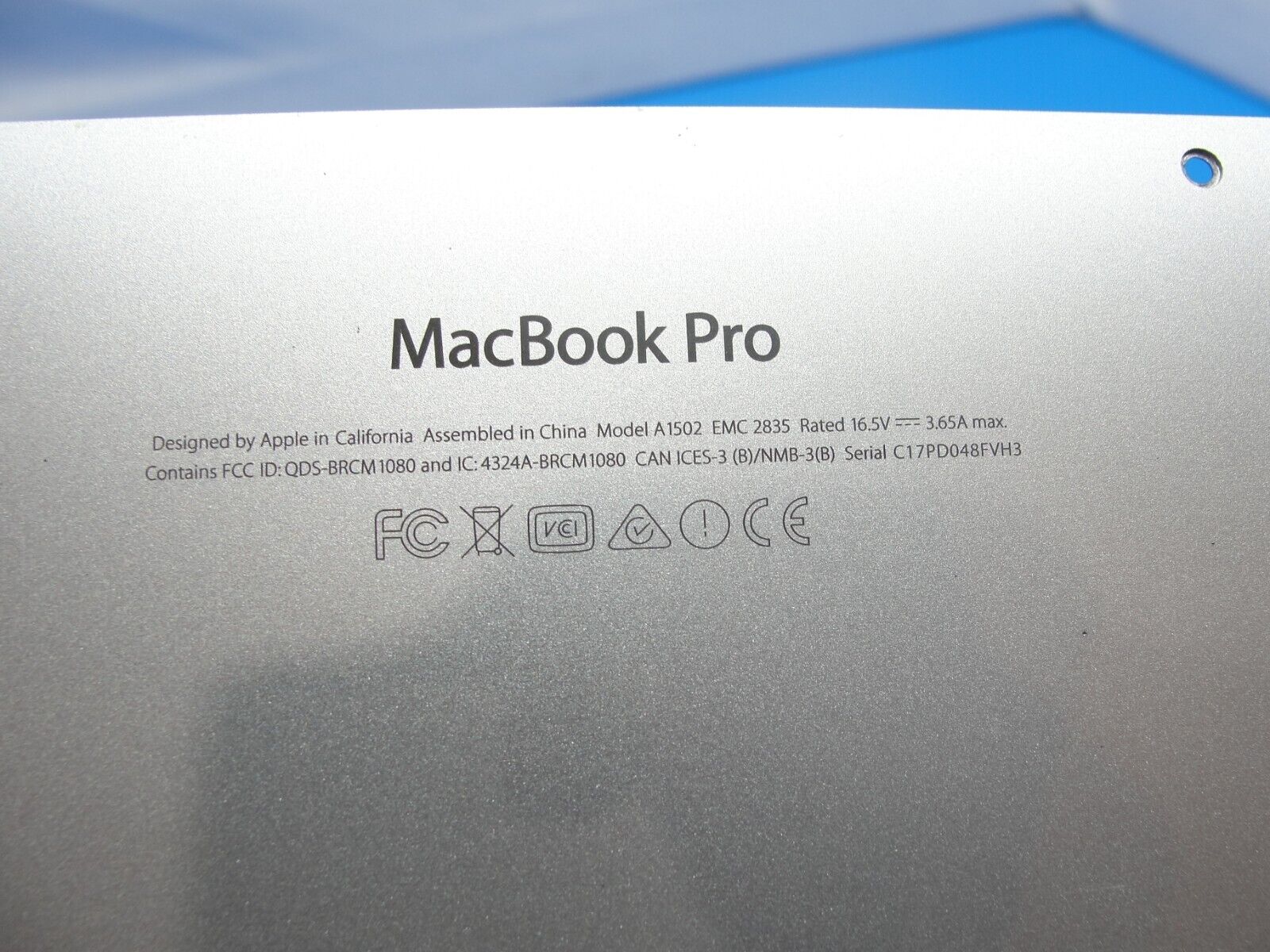 MacBook Pro A1502 13