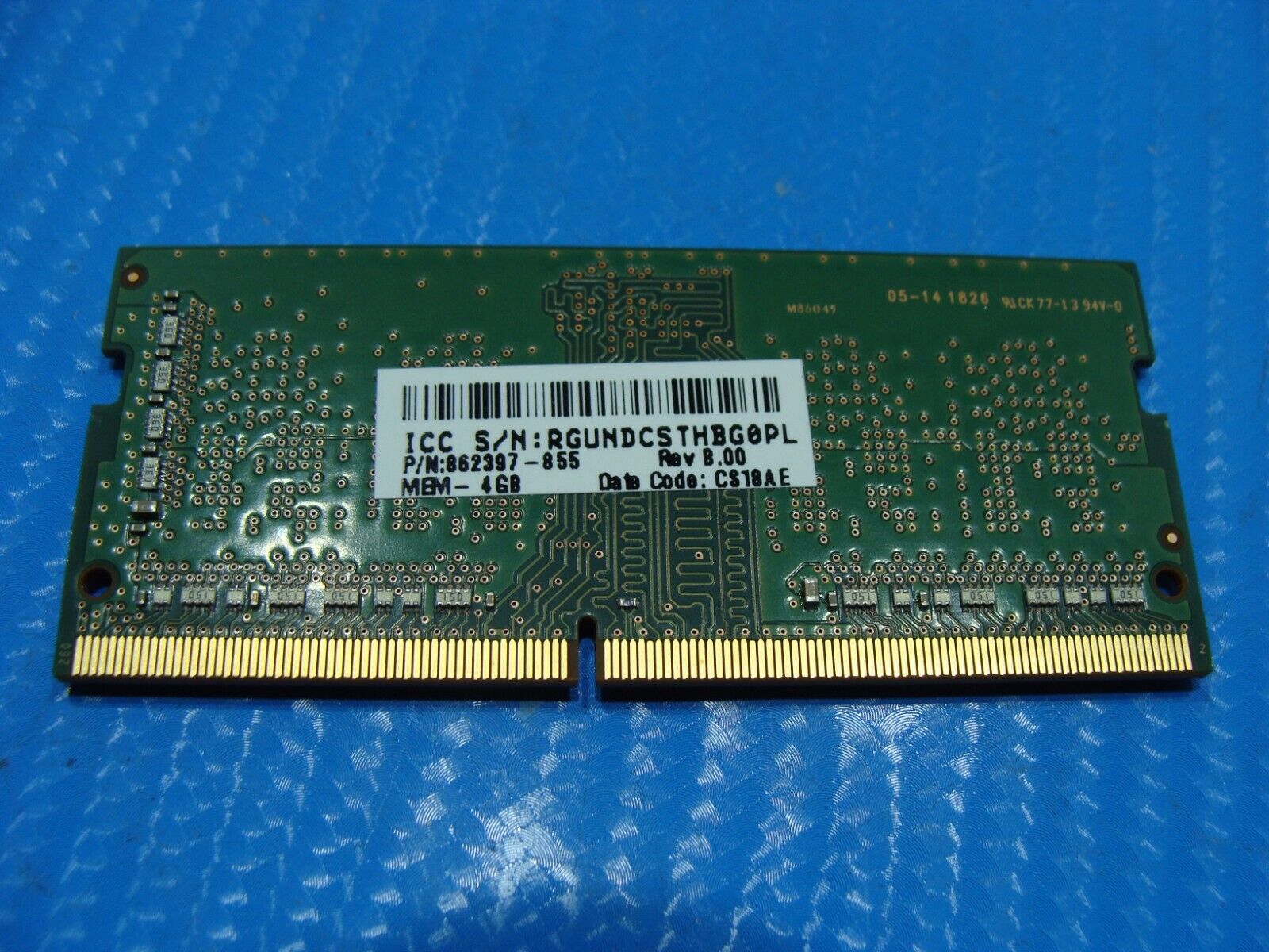 HP 17-by0015cy So-Dimm Samsung 4GB 1Rx16 Memory RAM PC4-2666V M471A5244CB0-CTD