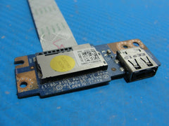 Dell Inspiron 15 5567 15.6" Genuine USB Card Reader Board w/Cable LS-D807P D99YJ 