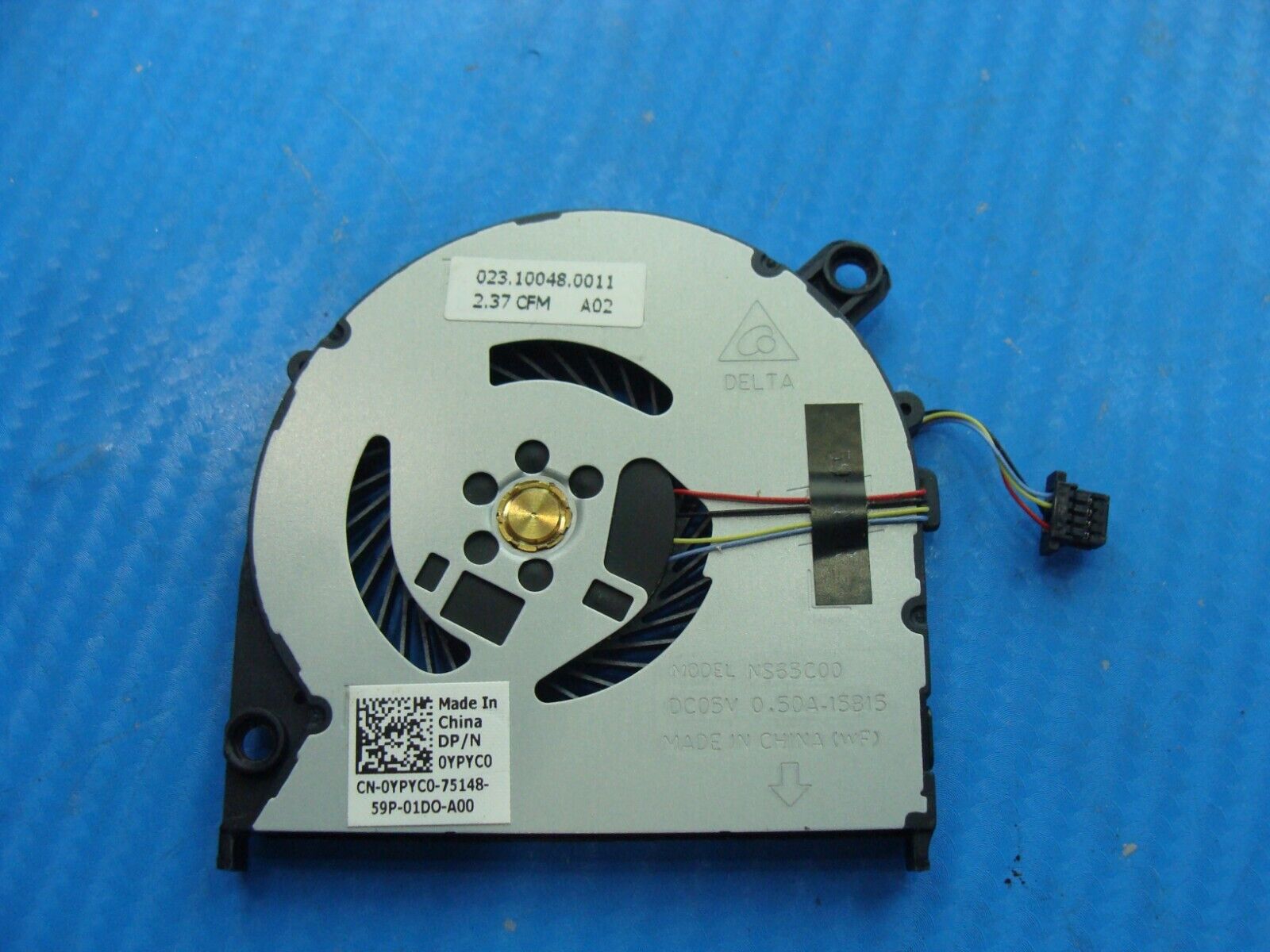 Dell Chromebook 13.3” 13 7310 OEM Laptop CPU Cooling Fan YPYC0 023.10048.0011