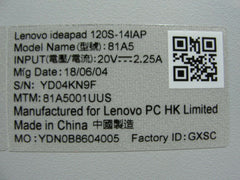 Lenovo IdeaPad 14" 120S-14IAP OEM Laptop Bottom Case 5CB0P20668 - Laptop Parts - Buy Authentic Computer Parts - Top Seller Ebay