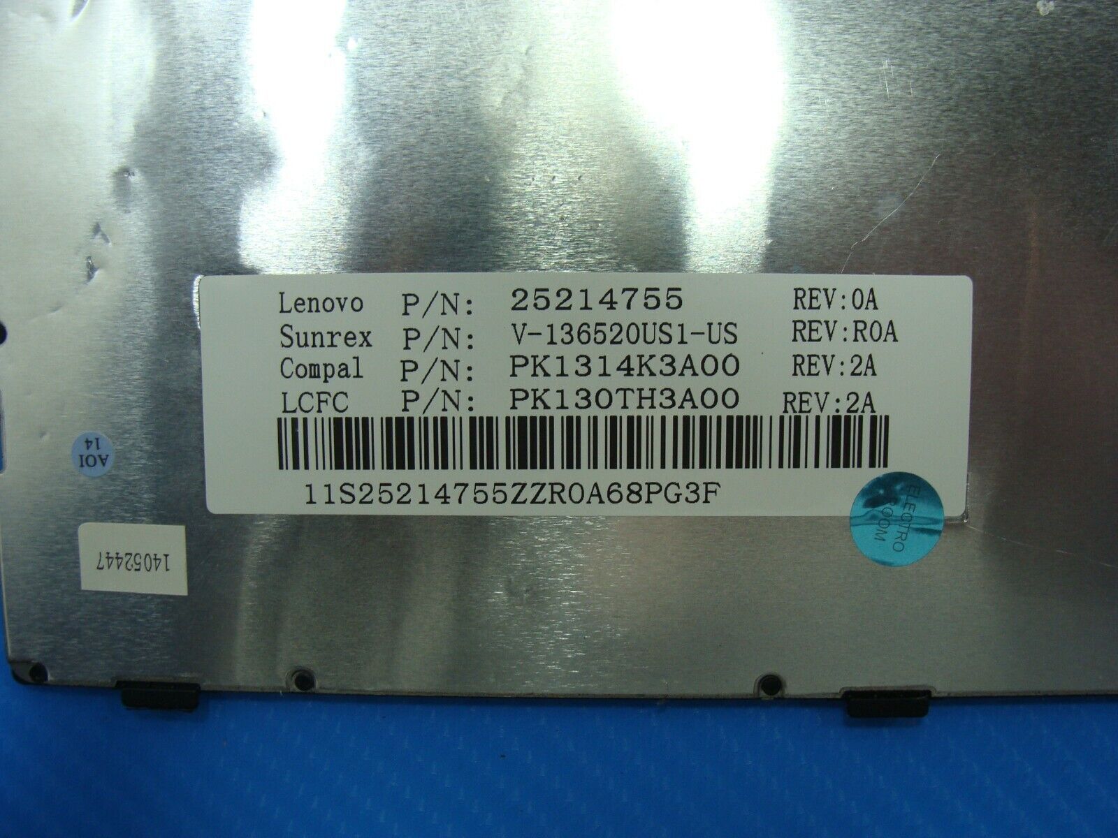 Lenovo IdeaPad 15.6 Z50-75 Genuine Laptop US Keyboard PK1314K3A00 25214755