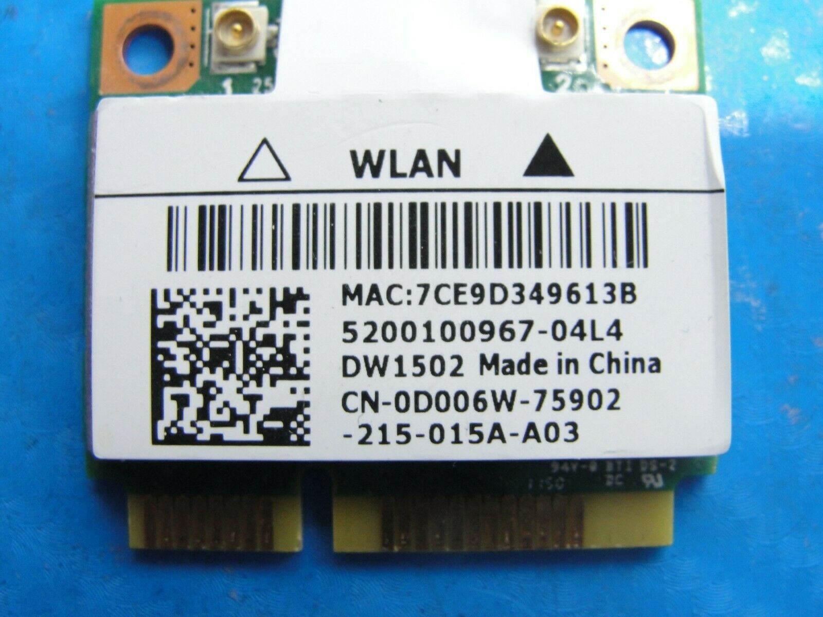 Dell Alienware X51 Genuine Desktop WiFi Wireless Card D006W AR5B95 Dell