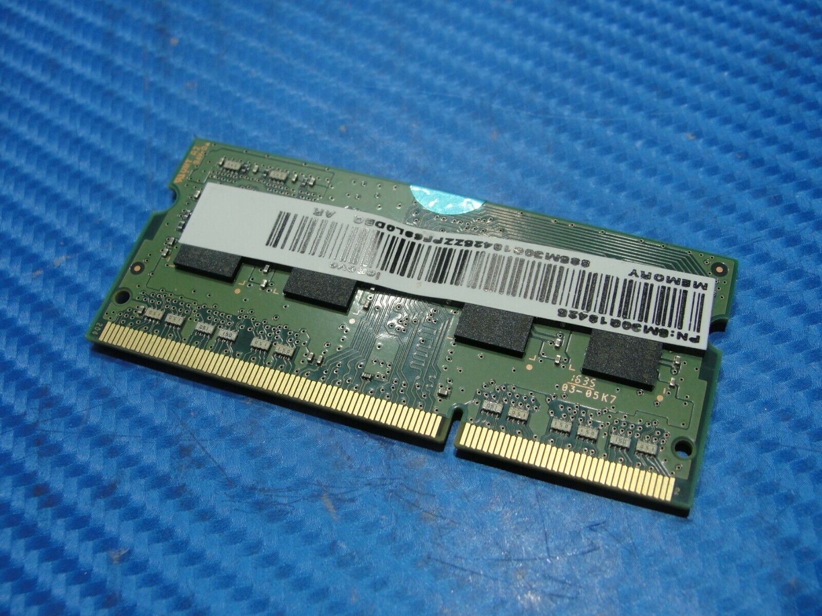 Lenovo 300-17ISK Samsung 4GB PC3L-12800S SO-DIMM Memory RAM M471B5173EB0-YK0 