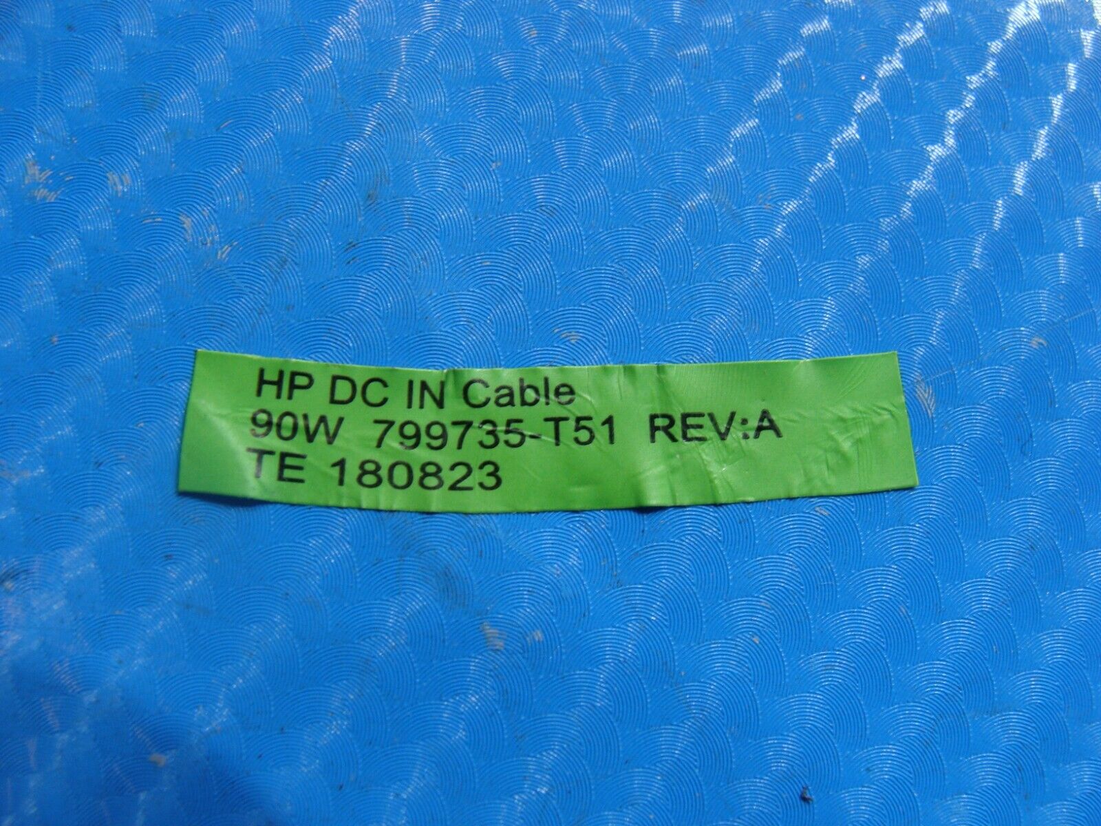 HP 14” 14-cf0052od Genuine Laptop DC IN Power Jack w/Cable 799735-T51