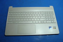 HP 15t-dy200 15.6" Genuine Palmrest Touchpad Backlit Keyboard EA0P500603 Grd A