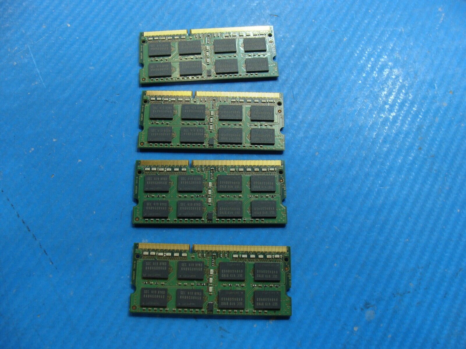 Dell M4800 Samsung 32GB (4x8GB) PC3L-12800S Memory RAM SO-DIMM M471B1G73DB0-YK0