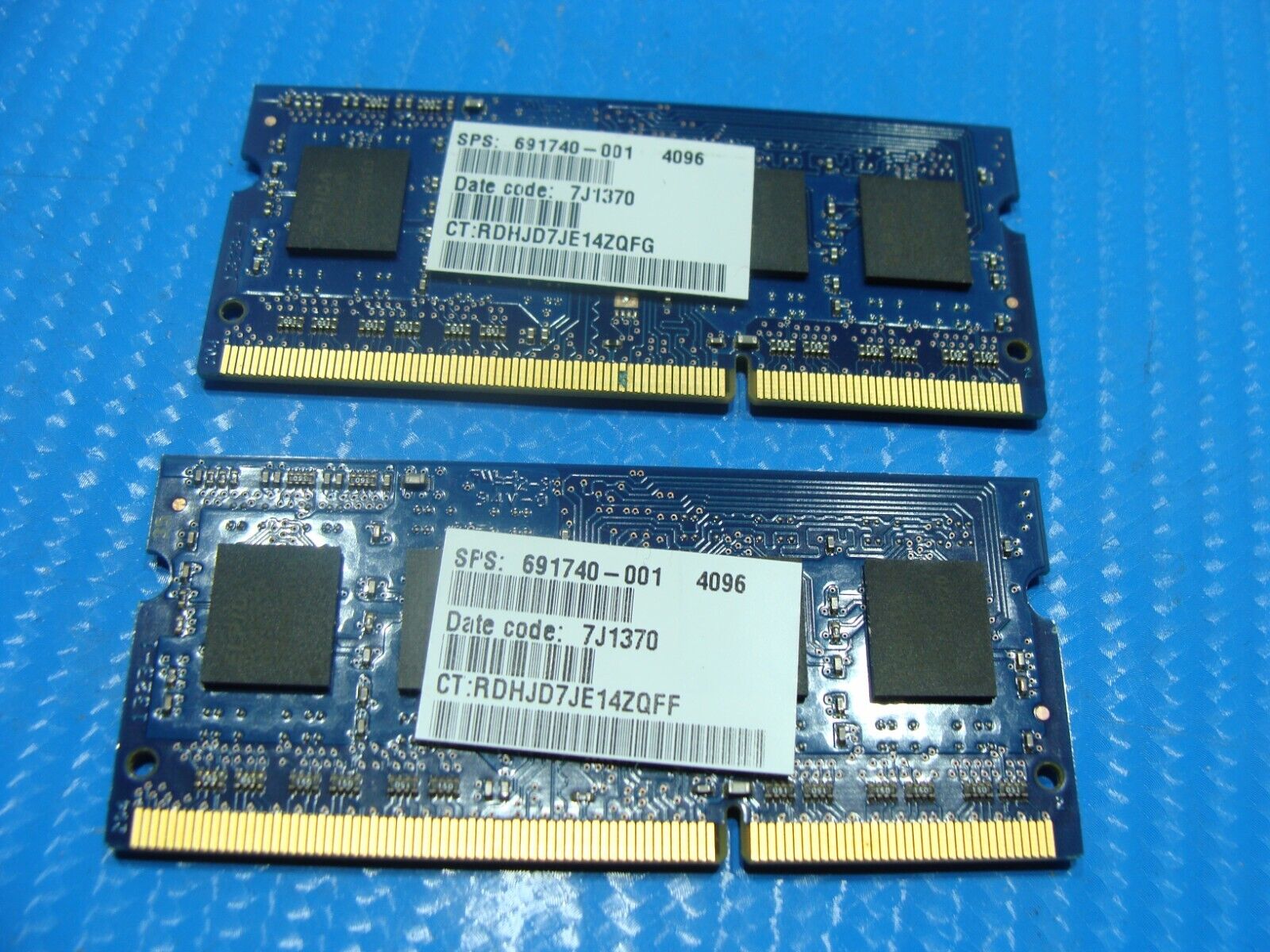 HP m6-k015dx Elpida 8GB (2x4GB) PC3L-12800S Memory RAM SO-DIMM EBJ40UG8EFU0-GN-F