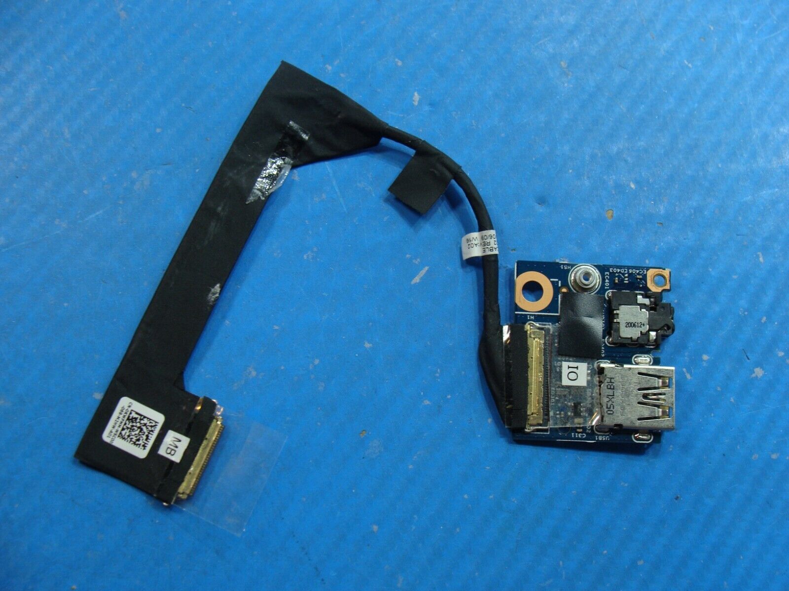 Dell Vostro 13.3 5391 OEM USB Audio Right-Side IO Circuit Board w/Cable 536CD