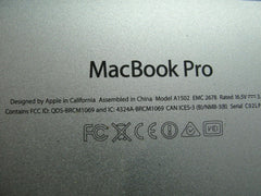 MacBook Pro 13" A1502 Late 2013 ME864LL/A OEM Bottom Case Silver 923-0561 - Laptop Parts - Buy Authentic Computer Parts - Top Seller Ebay