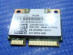 Dell Inspiron 15.6" 15-3521 Wireless WiFi Card Atheros AR5B225 DW1703 FXP0D GLP* Dell