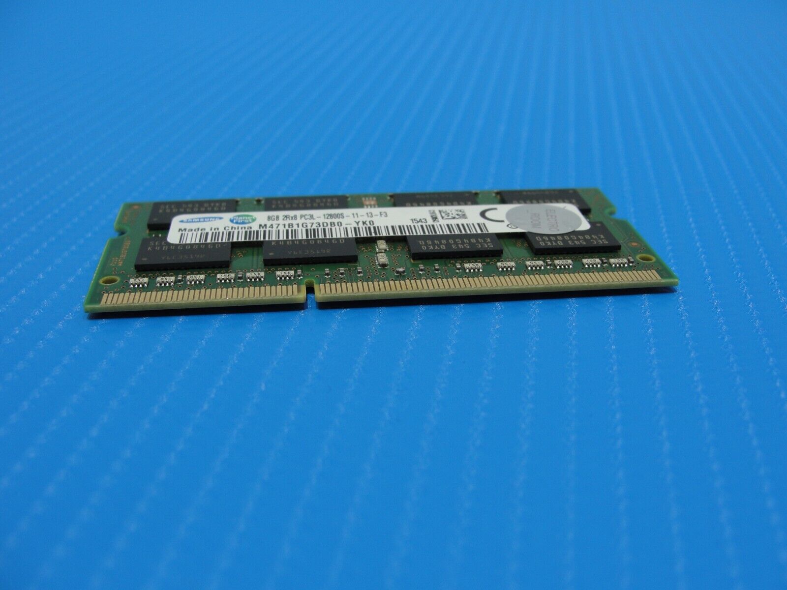 Dell 13 7359 Samsung 8Gb 2Rx8 pc3l-12800s SO-DIMM Memory RAM M471B1G73DB0-YK0