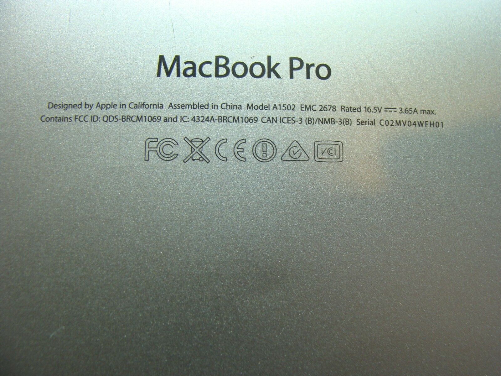 MacBook Pro A1502 13