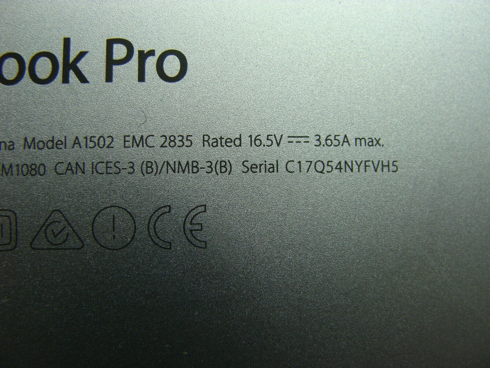 MacBook Pro A1502 13