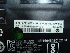 HP Probook 440 G4 14" Genuine Battery 11.4V 48Wh 4210mAh RR03XL 851610-850