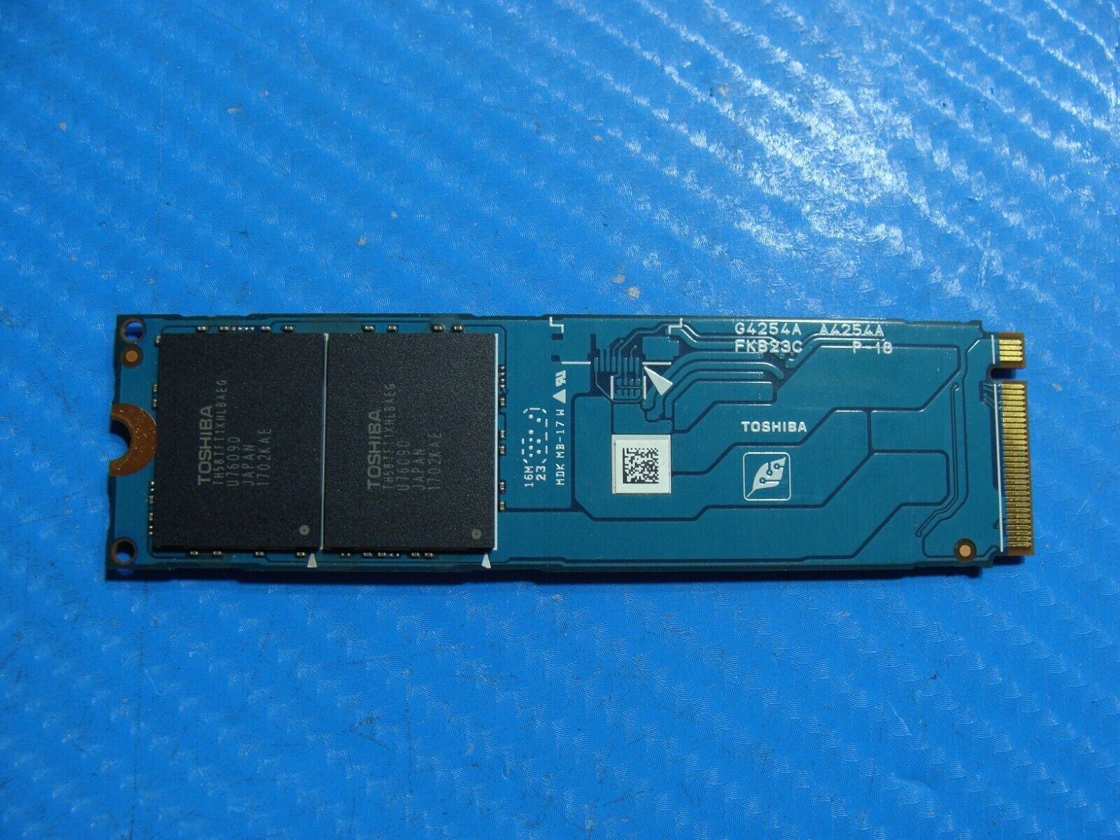 Dell 7480 Toshiba 1TB NVMe M.2 SSD Solid State Drive THNSN51T02DUK NPF
