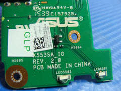 Asus 15.6" X553SA-BHCLN10 OEM USB Audio Port Board w/Cable 60NB0AC0-IO1020 GLP* ASUS