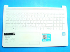 HP 15.6" 15-da0043nr OEM Palmrest w/ Touchpad Keyboard Grade A 