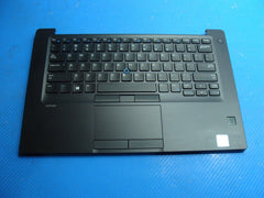 Dell Latitude 14" 7480 Genuine Palmrest w/Touchpad Keyboard KYW46 Grade A