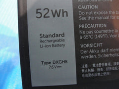 Dell XPS 13 9380 13.3" Genuine Battery 7.6V 52Wh 6500mAh H754V DXGH8