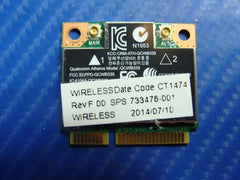 HP Envy 15.6"m6-n010dx OEM WIFI Wireless Card 733476-001 733268-001 QCWB335 GLP* HP