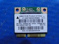 HP Pavilion 17.3" 17-e110dx OEM WiFi Wireless Card 709505-001 U98H113.00 GLP* HP